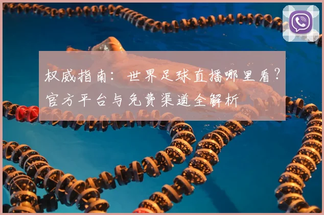 权威指南：世界足球直播哪里看？官方平台与免费渠道全解析